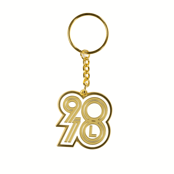 Złoty brelok jubileuszowy 90/70 - Kolekcja Lucjana Brychczego