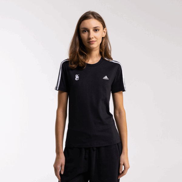Koszulka damska Essentials Slim 3-Stripes Tee Syrenka- GL0784