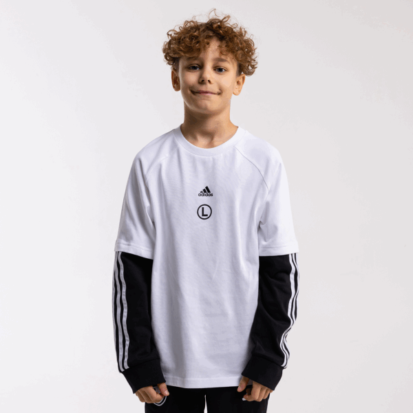 Koszulka juniorska Street Jam 2-in-1 Long Sleeve eLka Herb - IV7048