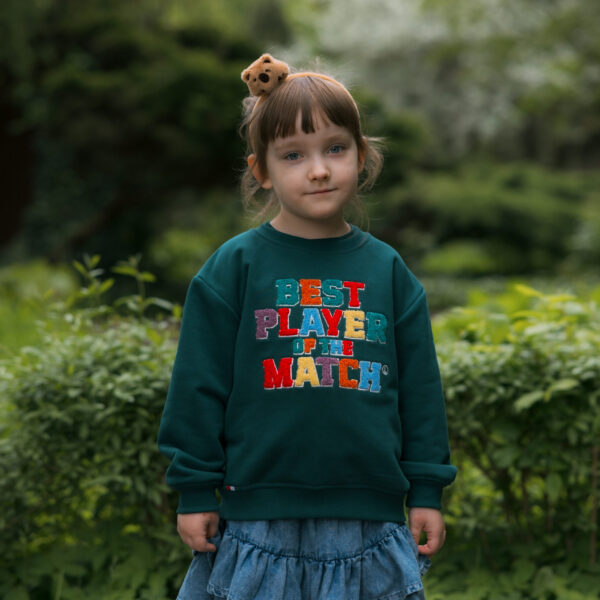 Zielona bluza BEST PLAYER OF THE MATCH