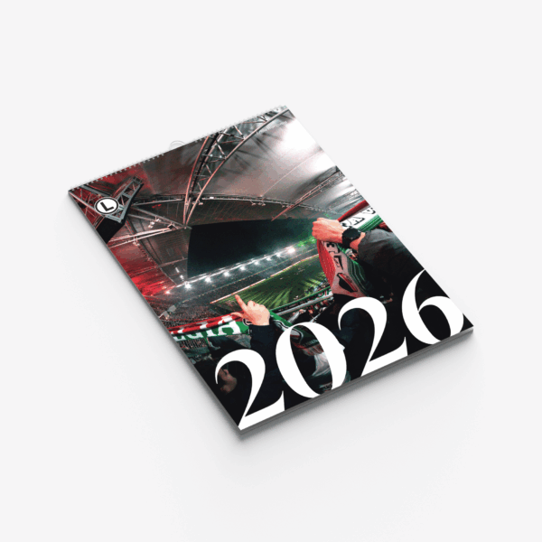 Kalendarz ścienny Legia Warszawa 2026